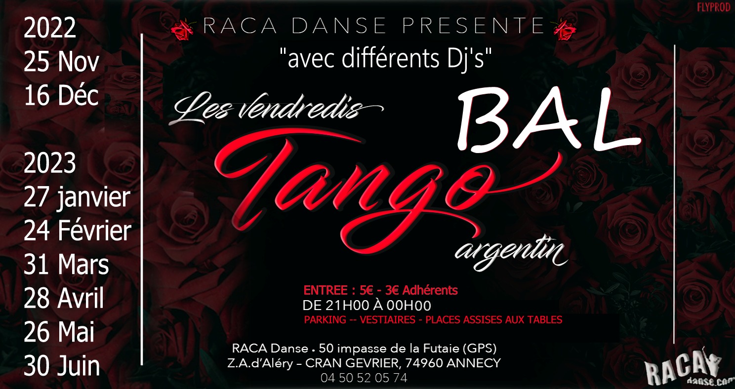 site SOIREE TANGO Nov