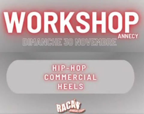WORKSHOPS HIP HOP COMMERCIAL HEELS avec Loan