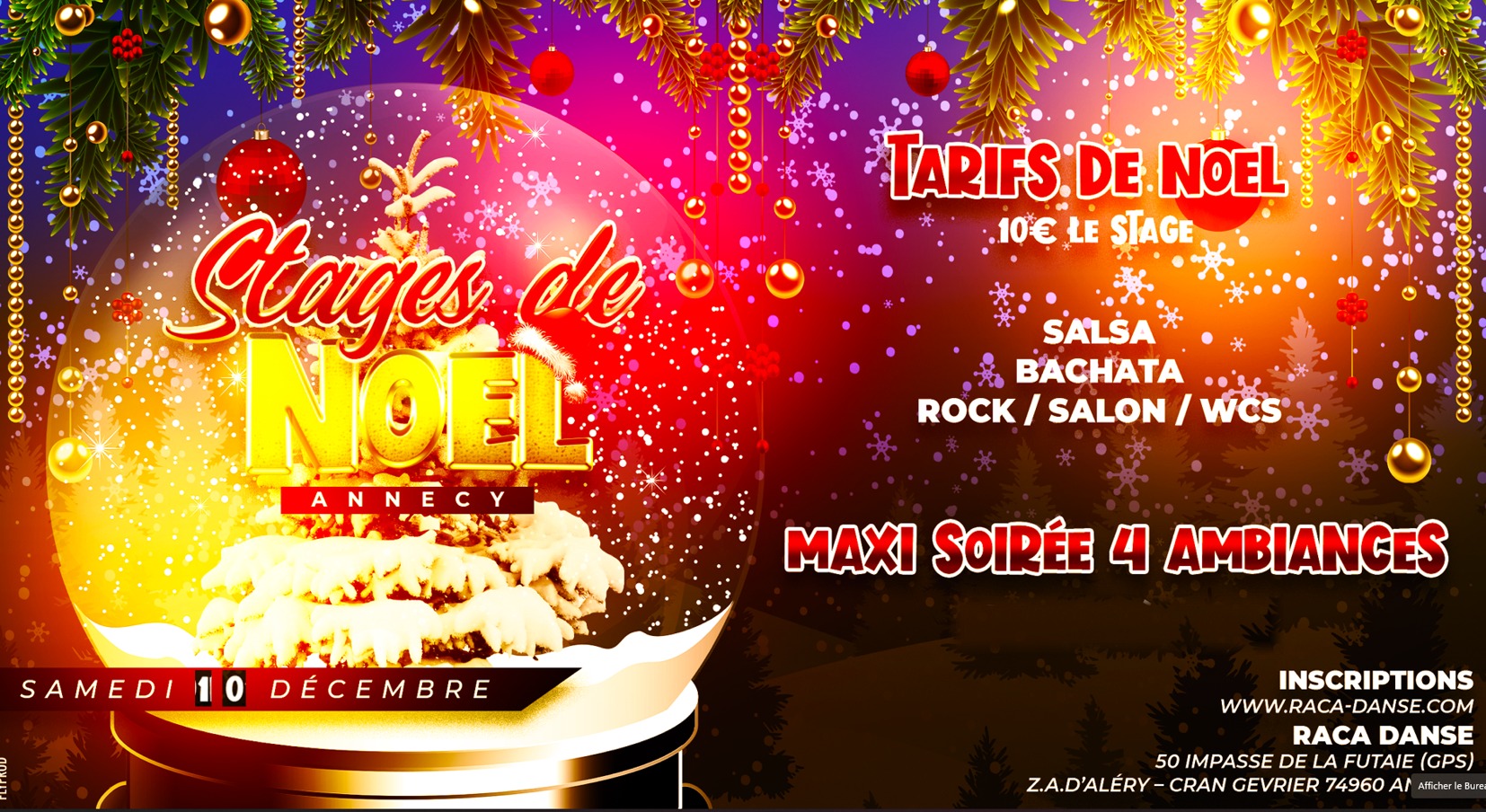stage noel 2022