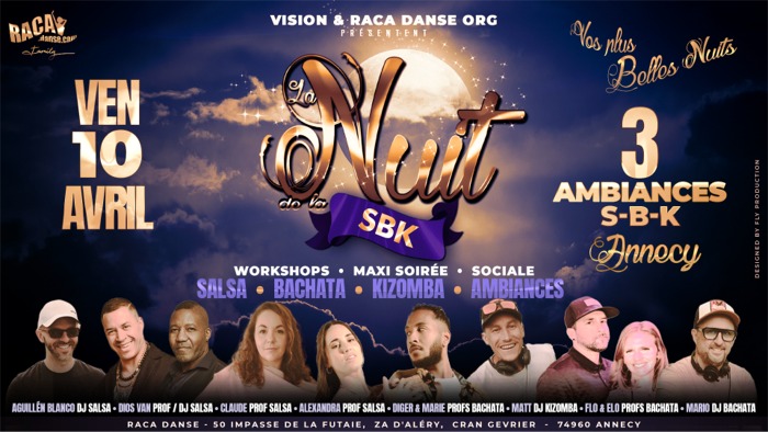 NUIT SBK Annecy  vendredi 10 avril