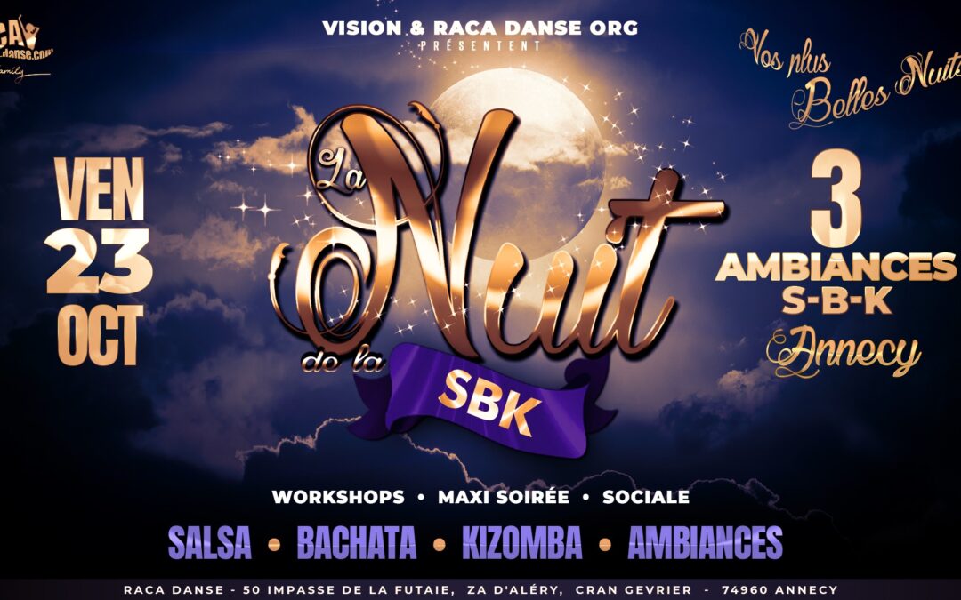 NUIT SBK Annecy  vendredi 23 octobre