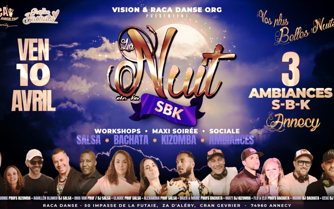 NUIT SBK Annecy  vendredi 10 avril