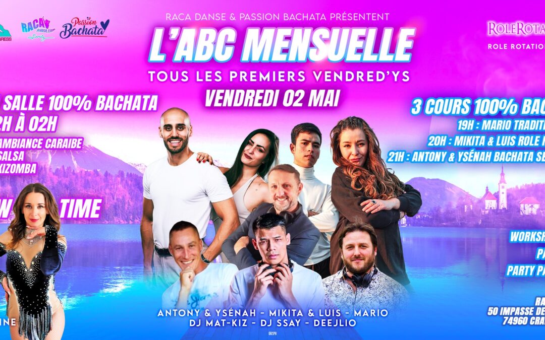 ABC Night mensuelle BACHATA