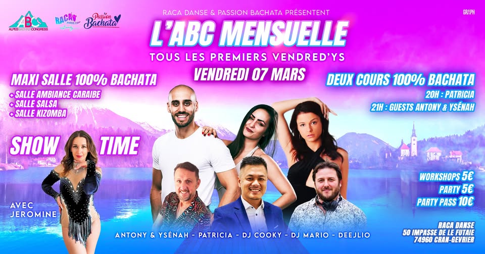 ABC Night mensuelle BACHATA