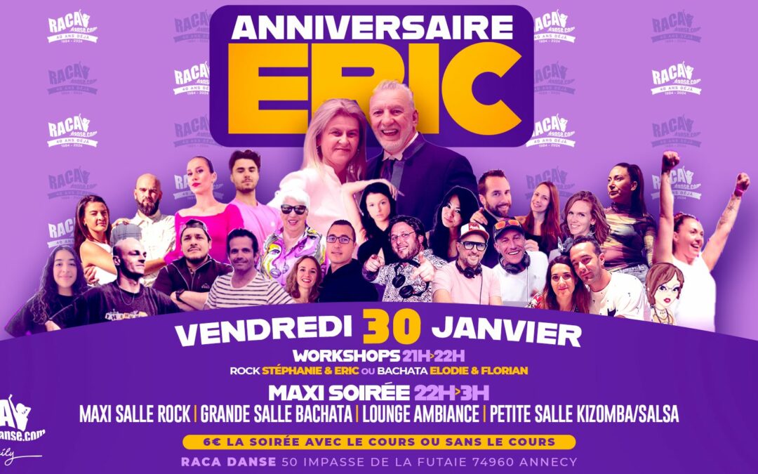 Crazy birthday party du Boss Eric